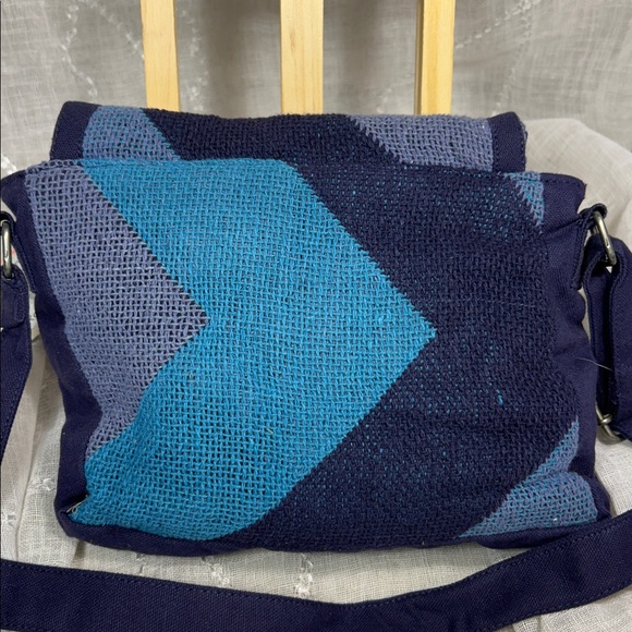 NWT ROXY shoulder cross body hemp cute woven purse - Picture 6 of 16